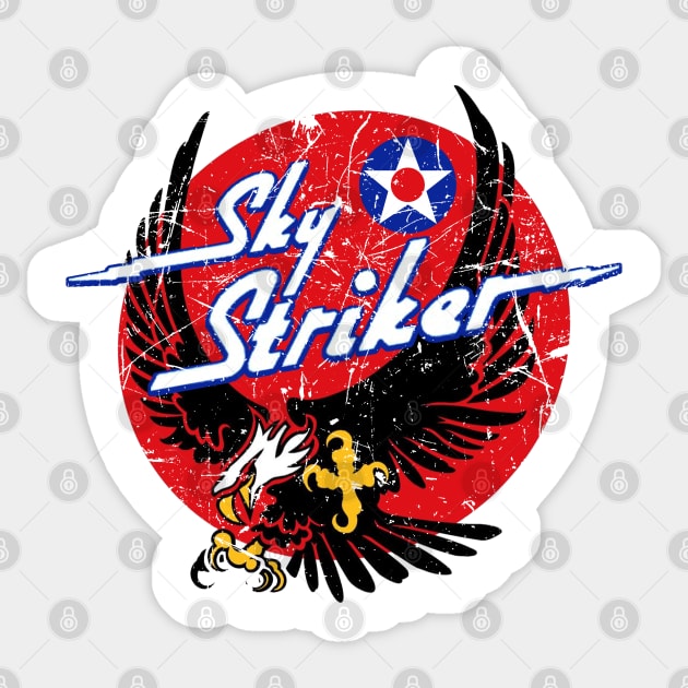 SkyStriker Tail Art Sticker by PopCultureShirts